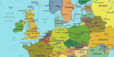 Kartta budapest euroopassa