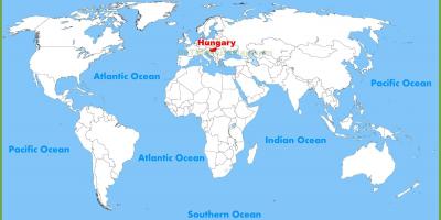 Maailman kartta unkari budapest