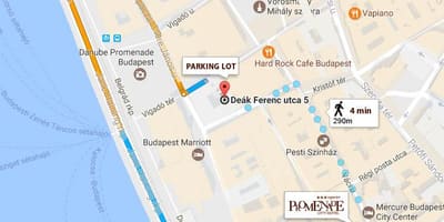 Kartta budapest pysäköinti autotalli